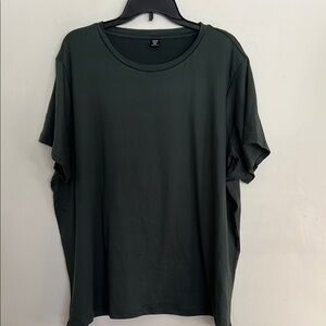 SHEIN Green Short Sleeve Tee Casual Comfort